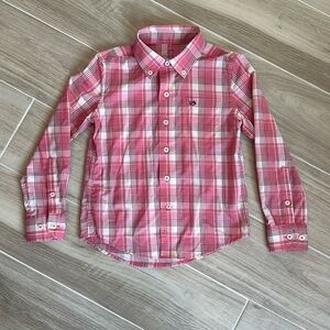 Southern Tide XS 4-5T red, pink, and white
